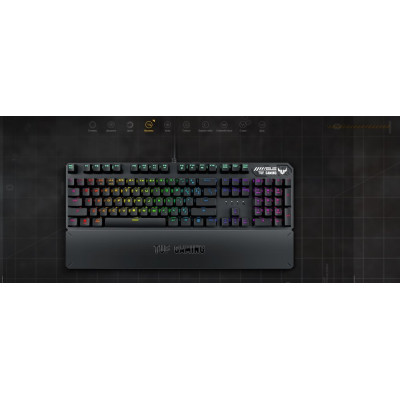 ASUS Клавіатура TUF Gaming K3 RGB 104key Kailh BN USB UA Black