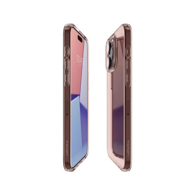 Spigen Чохол для Apple iPhone 15 Pro Max Crystal Flex, Rose Crystal