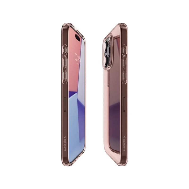 Spigen Чохол для Apple iPhone 15 Pro Max Crystal Flex, Rose Crystal