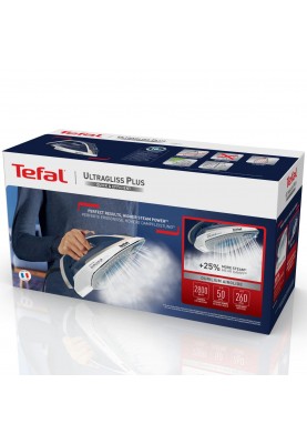 Tefal Праска Ultragliss Plus, 2800Вт, 270мл, паровий удар -260гр, постійна пара - 50гр, керам. підошва, синій