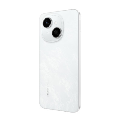 TECNO Смартфон Spark Go 1 (KL4) 6.67" 4/64ГБ, 2SIM, 5000мА рік, Glittery White