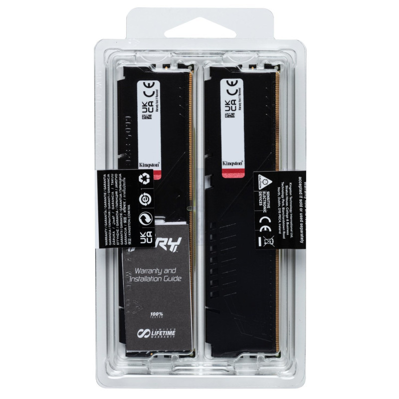 Kingston Пам'ять ПК DDR5 32GB KIT (16GBx2) 6000 FURY Beast EXPO
