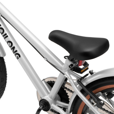 Miqilong Детский велосипед ST 20" срібний