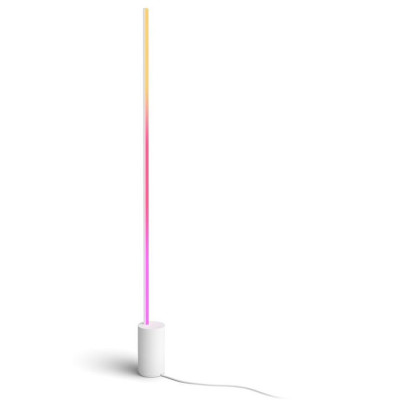 Philips Hue Торшер розумний Signe, 2000K-6500K, RGB, Gradient, ZigBee, димування, 145см, білий