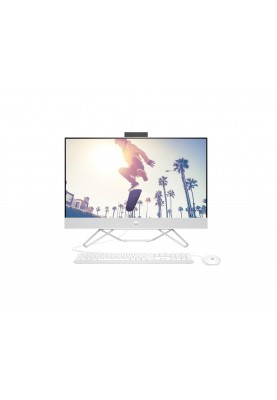 HP Комп'ютер персональний моноблок All-in-One 27" FHD IPS AG, Intel i5-1235U, 16GB, F512GB, UMA, WiFi, кл+м, DOS, білий