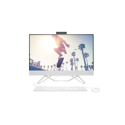 HP Комп'ютер персональний моноблок All-in-One 27" FHD IPS AG, Intel i5-1235U, 16GB, F512GB, UMA, WiFi, кл+м, DOS, білий