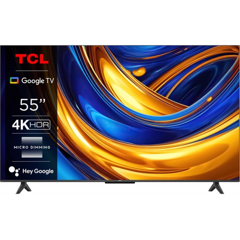 TCL Телевізор 55" LED 4K 60Hz Smart Google TV Titan