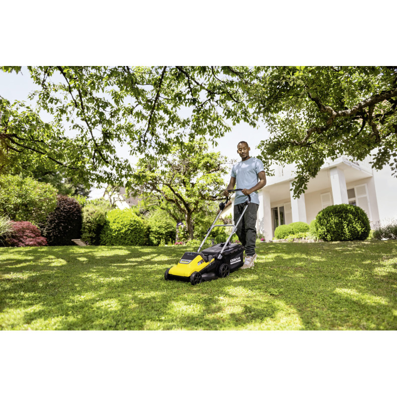 Karcher Газонокосарка акумуляторна LMO 4-18 Dual 18В акб 1х5А·год 37см 25-65мм