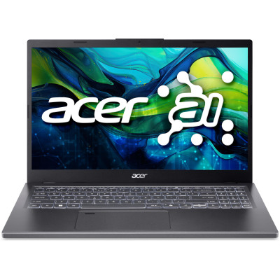 Acer Ноутбук Aspire 15 A15-61M 15.6" FHD IPS, AMD R5-8640HS, 16GB, F512GB, UMA, Lin, сірий