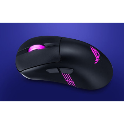 ASUS Миша ROG Keris II Origin, RGB, USB-A/WL/BT, чорний