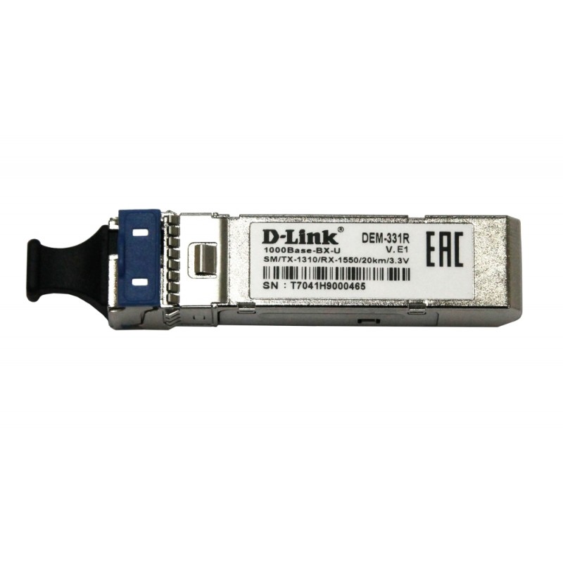 D-Link SFP-Трансівер 331R/20KM 1x1000Base-BX-U, WDM, SM, 20км, LC