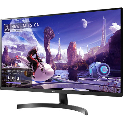 LG Монітор 27` 27QN600-B 2xHDMI, DP, IPS, 2560x1440, 99%sRGB, FreeSync, HDR10