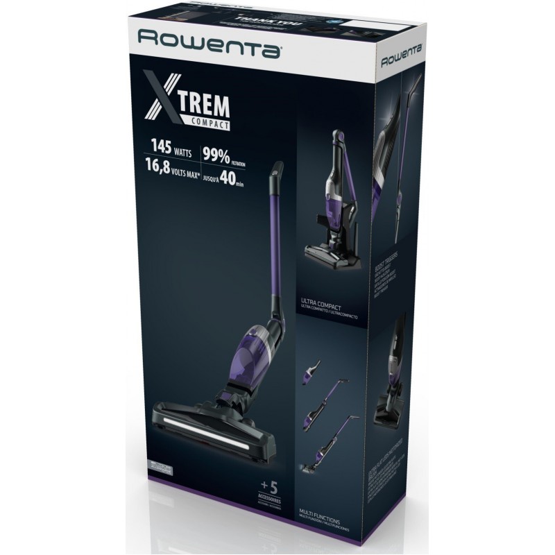 Rowenta Пилосос безпровідний X-TREM COMPACT, 100Вт