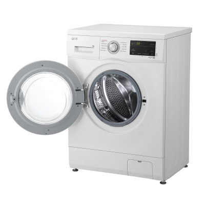 LG Пральна машина фронтальна, 6кг, 1200, A+++, 44см, дисплей, пара, інвертор, білий