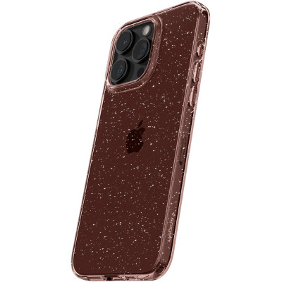 Spigen Чохол для Apple iPhone 15 Pro Liquid Crystal Glitter, Rose Quartz