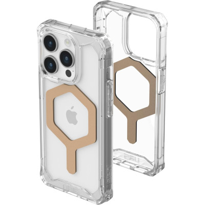 UAG Чохол для Apple iPhone 15 Pro Plyo Magsafe, Ice/Gold