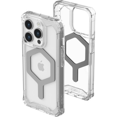 UAG Чохол для Apple iPhone 15 Pro Plyo Magsafe, Ice/Silver