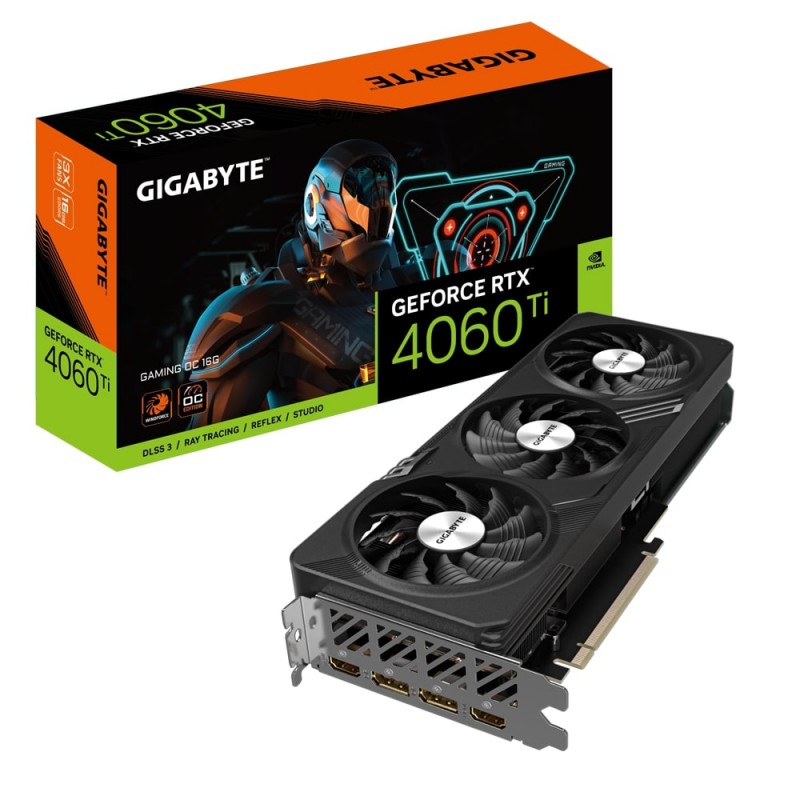 Gigabyte Відеокарта GeForce RTX 4060 Ti 16GB GDDR6 GAMING OC