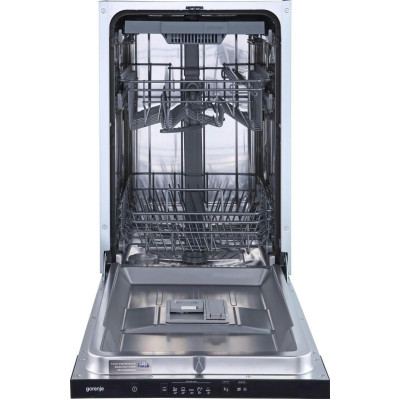 Gorenje Посудомийна машина вбудовувана, 11компл., A++, 45см, AquaStop, 3й кошик, білий