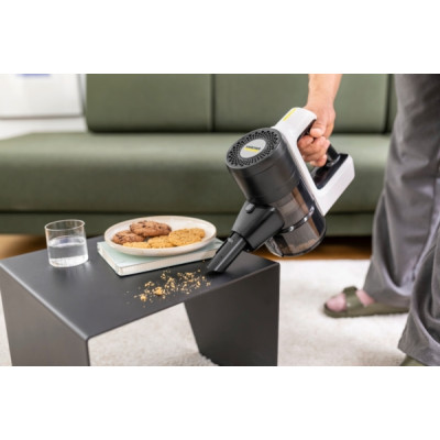 Karcher Пилосос безпровідний VCS 3 Nano Complete, конт пилок -0.6л, автон. робота до 50хв, білий Karcher Пилосос безпровідний VCS 3 Nano Complete, конт пилок -0.6л, автон. робота до 50хв, білий