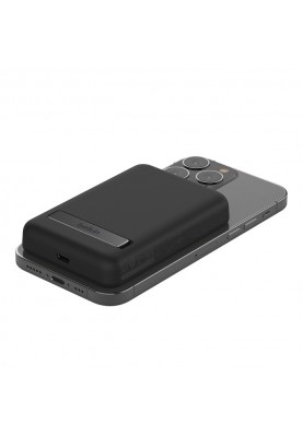 Belkin Акумулятор портативний літій-іонний Power Bank 5000mAh MagSafe Wireless Black