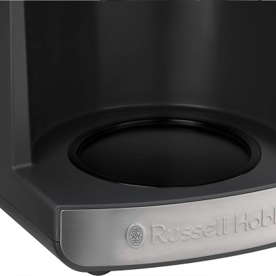 Russell Hobbs Кавоварка Russell Hobbs крапельна Grind and Brew, 1.25л, мелена, LED-дисплей, чорно-метал