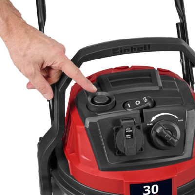Einhell Пилосос професійний TE-VC 3080 SACL 1150Вт 220мбар контейнер 30л 230В/2000Вт