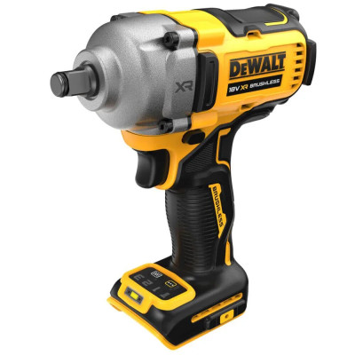 DeWALT Гайковерт ударний акумуляторний DeWALT XR Li-Ion 18В 1084Нм 2000об/хв 3250уд/хв 1/2" 1.67кг без АКБ та ЗП