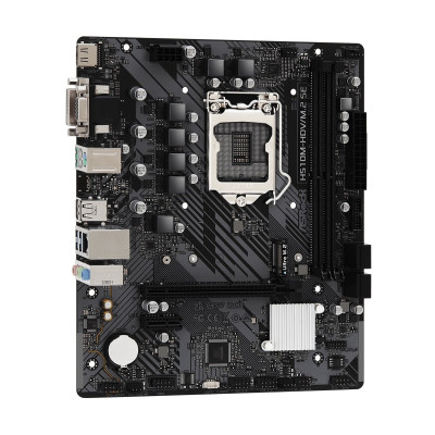 ASRock Материнська плата H510M-HDV/M.2 SE s1200 H510 2xDDR4 M.2 HDMI DVI mATX