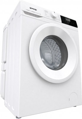 Gorenje Пральна машина фронтальна, з баком, 6кг, 1000, A+, 60см, дисплей, пара, інвертор, білий