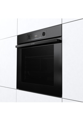 Gorenje Комплект (духовка електрична BO6735E05B + поверхня газова на склі GTW641EB), 743549, чорний