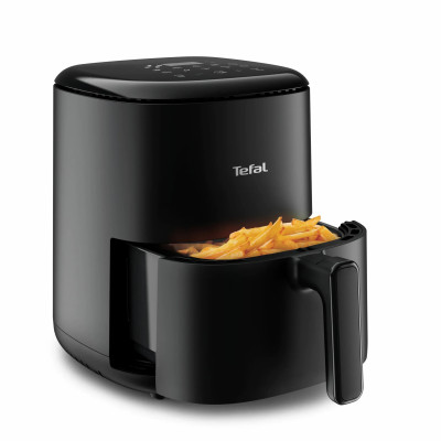 Tefal Мультипіч EasyFry Compact, 1300Вт, чаша-3л, сенсорне керув., пластик, чорний