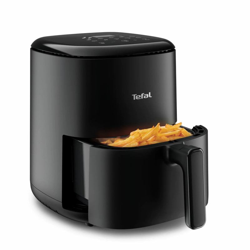 Tefal Мультипіч EasyFry Compact, 1300Вт, чаша-3л, сенсорне керув., пластик, чорний