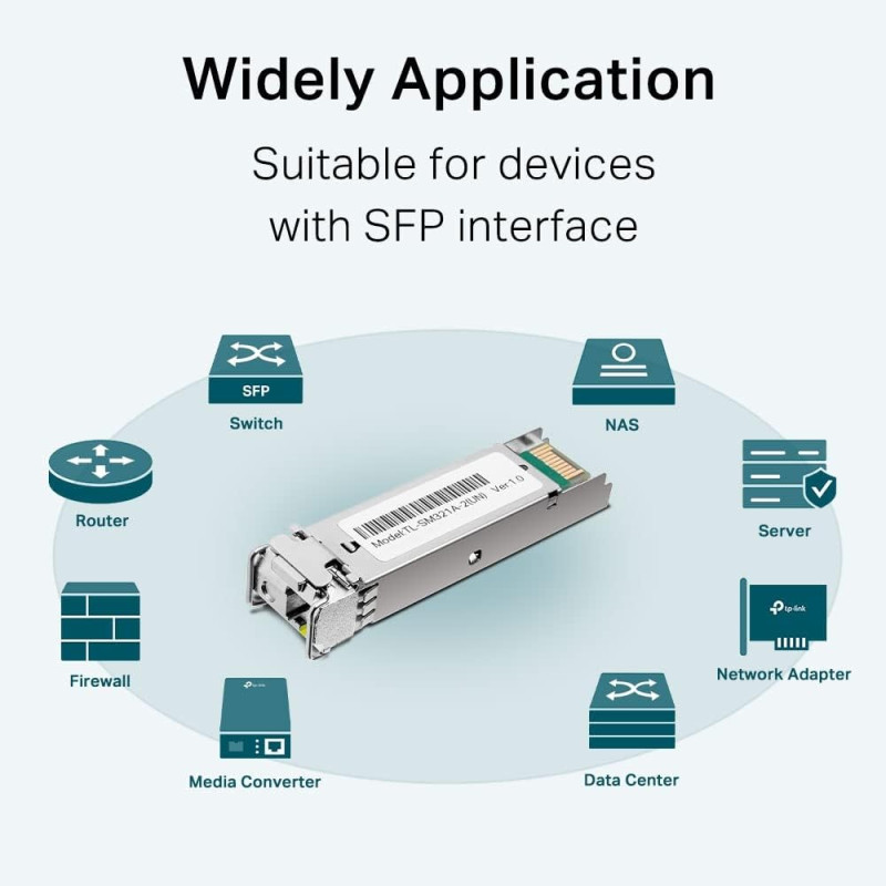 TP-Link Трансивер SFP TP-LINK SM321A 1x1000BaseBX, SM, WDM, 10km LC