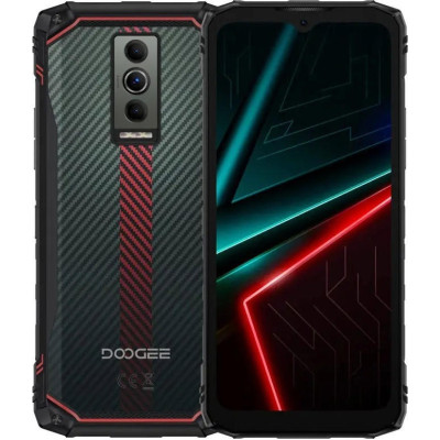 Doogee Смартфон Blade 10 Energy 6.56" 4/128ГБ, 2SIM, 6150мА•год, червоний