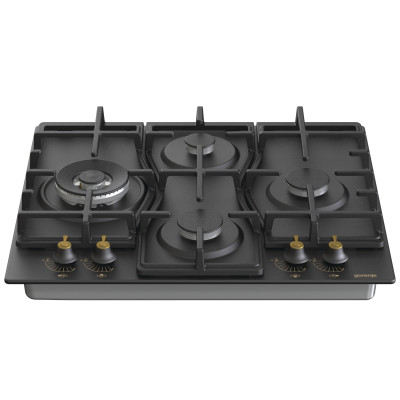 Gorenje Варильна поверхня газова, 60см, чавун, чорний Gorenje Варильна поверхня газова, 60см, чавун, чорний