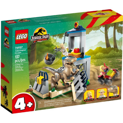 LEGO Конструктор Jurassic Park Втеча велоцираптора