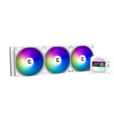 Zalman Система рідинного оxолодження Alpha 2 A36 ARGB, LGA1700, 1200, 115x, AM5, AM4, TDP ___W, білий