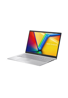 ASUS Ноутбук Vivobook 15 X1504ZA-BQ605 15.6" FHD IPS, Intel i3-1215U, 16GB, F512GB, UMA, NoOS, Сріблястий