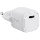 Trust Зарядний пристрій мережевий Maxo 20Вт, USB-C PD, білий