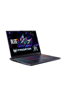Acer Ноутбук Acer Predator Helios Neo 16 PHN16-73 16" WQXGA, Intel U9-275HX, 64GB, F1TB, NVD5070Ti-12, Lin
