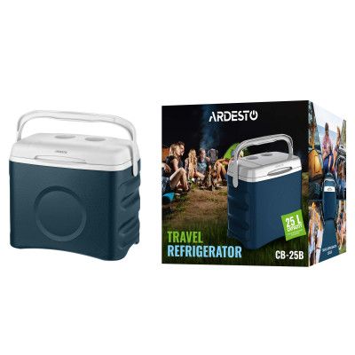 ARDESTO Холодильник дорожній ARDESTO, 25л, ак.холоду, 4.8кг, синій
