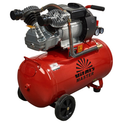 Vitals Компресор повітряний Master GK55.t48v2-8a, 2200Вт, 50л, 3800л/хв, 8бар, 37.3кг Vitals Компресор повітряний Master GK55.t48v2-8a, 2200Вт, 50л, 3800л/хв, 8бар, 37.3кг