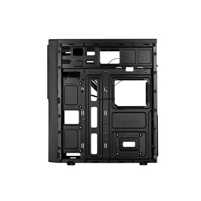 2E Корпус Alfa E130 без БЖ 2xUSB3.0, 1xUSB2.0, 1x80мм, VGA 320мм, ATX, чорний