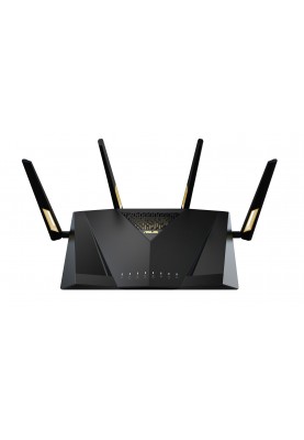 ASUS Маршрутизатор RT-AX88U PRO AX6000 4xGE LAN 2.5xGE WAN 1x2.5GE WAN/LAN 1xUSB3.2 1xUSB2.0 MU-MIMO OFDMA MESH