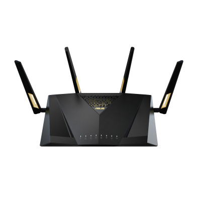 ASUS Маршрутизатор RT-AX88U PRO AX6000 4xGE LAN 2.5xGE WAN 1x2.5GE WAN/LAN 1xUSB3.2 1xUSB2.0 MU-MIMO OFDMA MESH