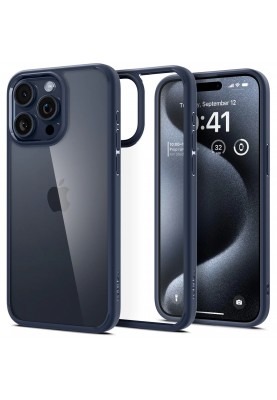 Spigen Чохол для Apple iPhone 15 Pro Max Ultra Hybrid, Navy Blue