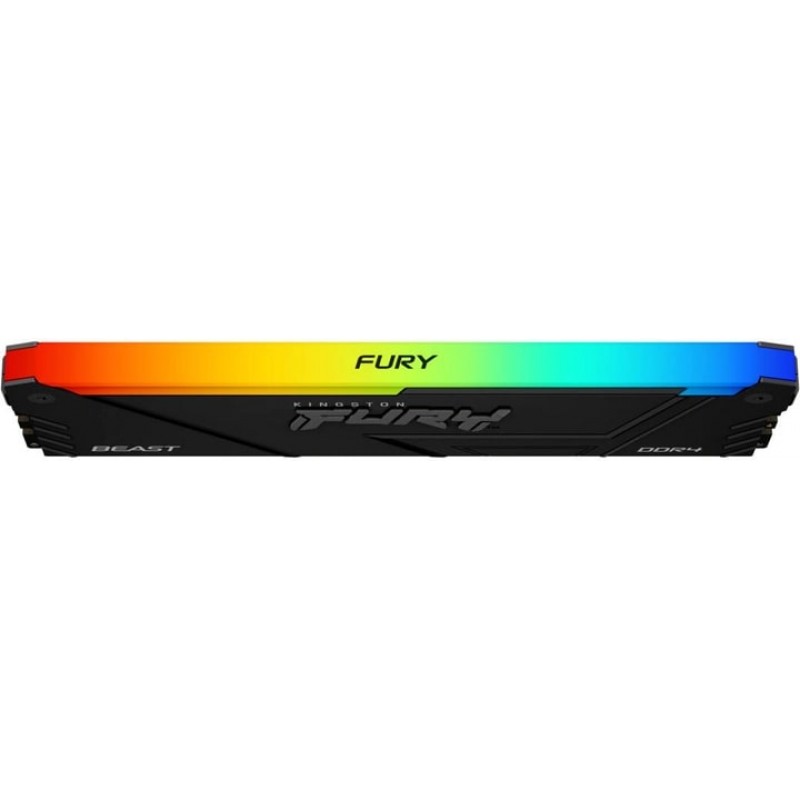 Kingston Пам'ять ПК DDR4 32GB KIT (16GBx2) 2666 FURY Beast RGB