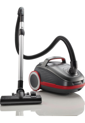 Gorenje Пилосос мішковий, 700Вт, 3л, HEPA, щітка Xpand Zone, turbo brush, телескоп, чорний графіт