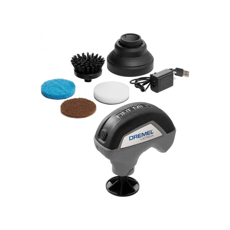 Dremel Щітка універсальна Dremel VERSA PC10-1/10, 3.6В, 2.0Aг, насадки